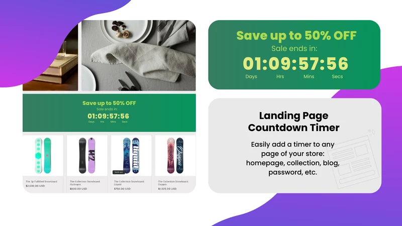 APG Countdown Timer Bar