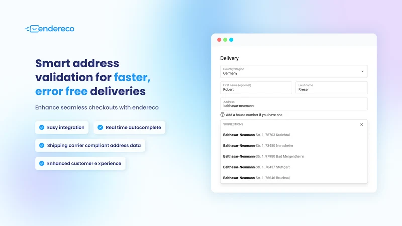 endereco Address Validation