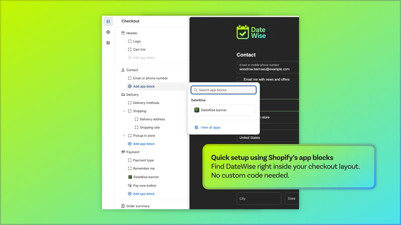 DateWise ‑ Scheduled messaging