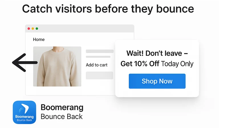 Boomerang ‑ Exit Intent