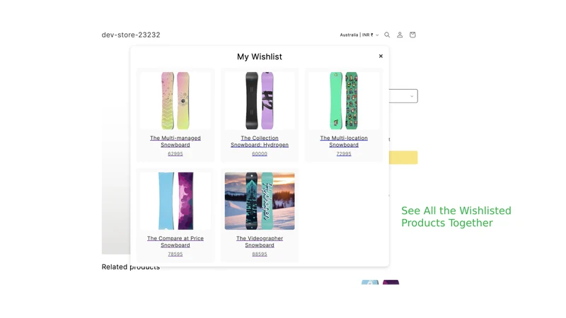 Wishly ‑ Your wishlist partner