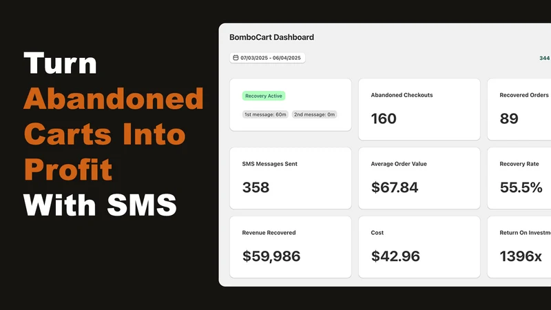 BomboCart: SMS Marketing