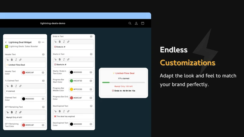 Lightning Deals: Sales Booster