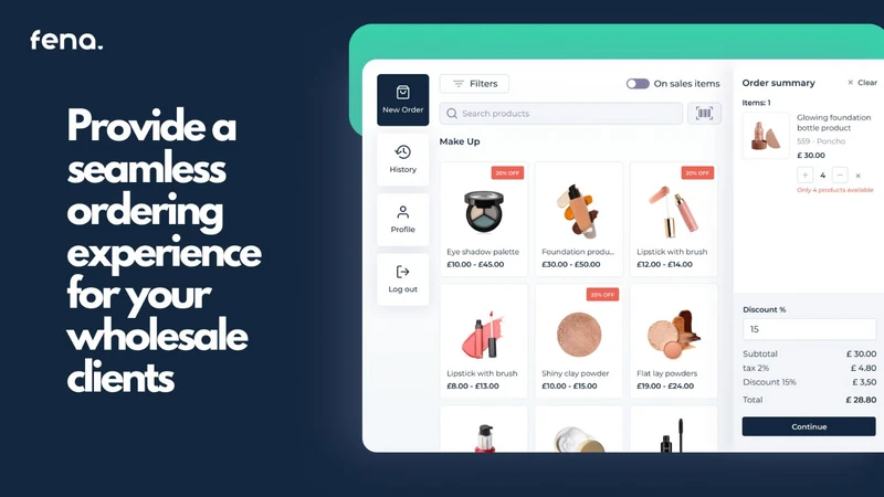 Fena Wholesale B2B App