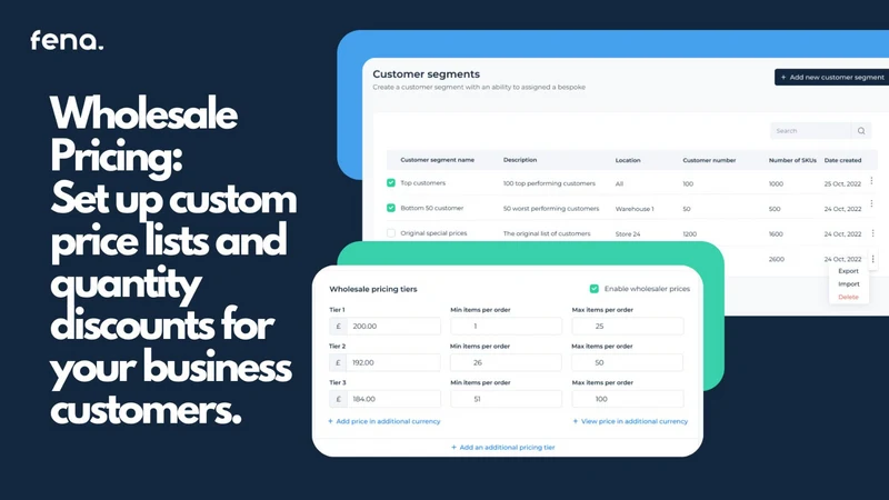 Fena Wholesale B2B App