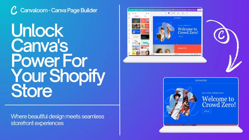 Canvaloom Canva Landing Pages