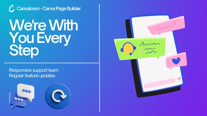 Canvaloom Canva Landing Pages