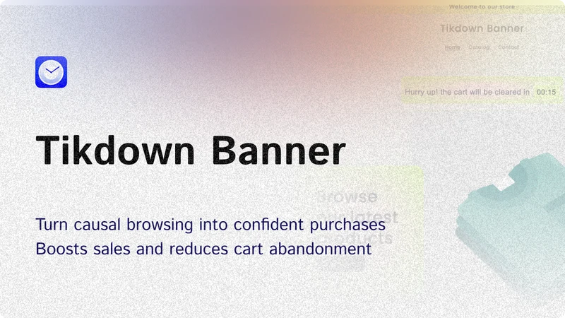 Tikdown Banner