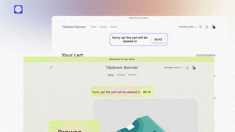 Tikdown Banner