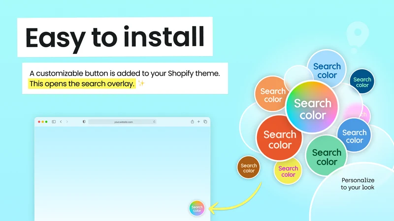Infinite Color Search by Hoppn