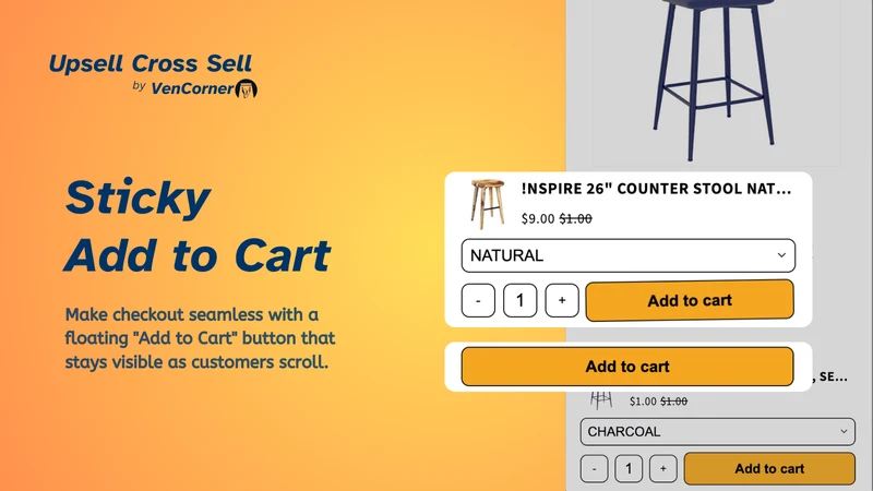 VenCorner Upsell Cross Sell
