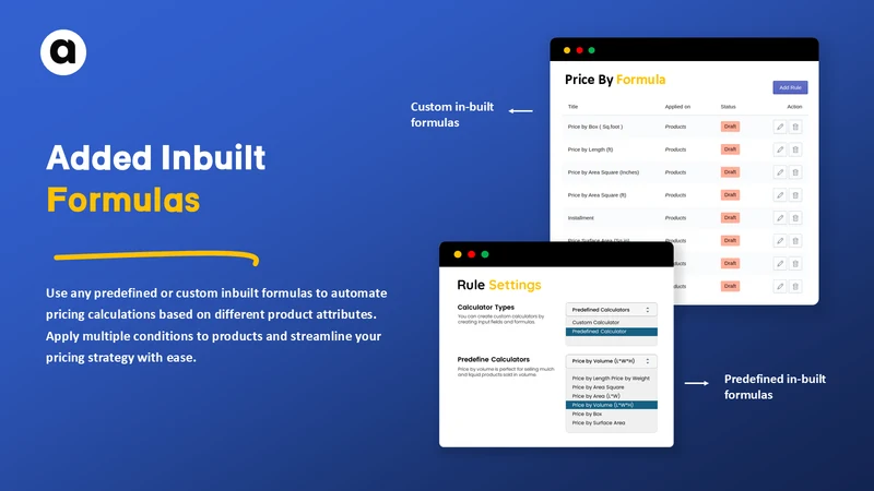PC Price Calculator by Formula