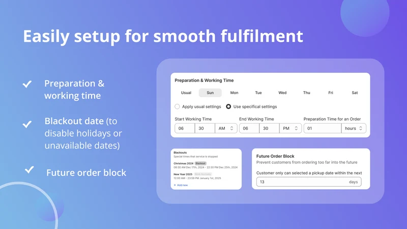 MS Pickup & Delivery Date