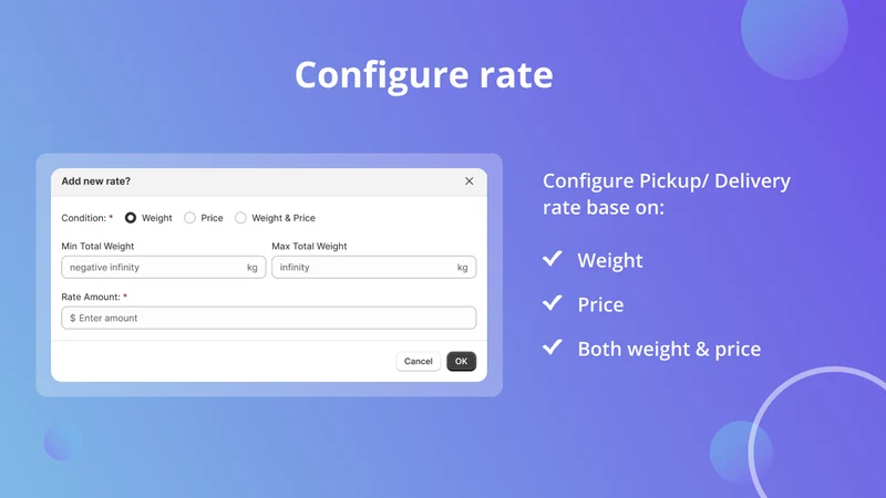 MS Pickup & Delivery Date