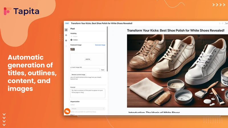 Tapita SEO AI Blog Builder