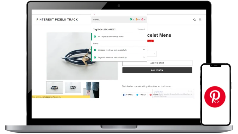 Monitor Pinterest Tag