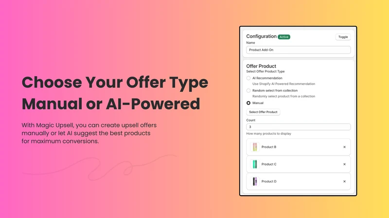 Magic Upsell & Cross Sell