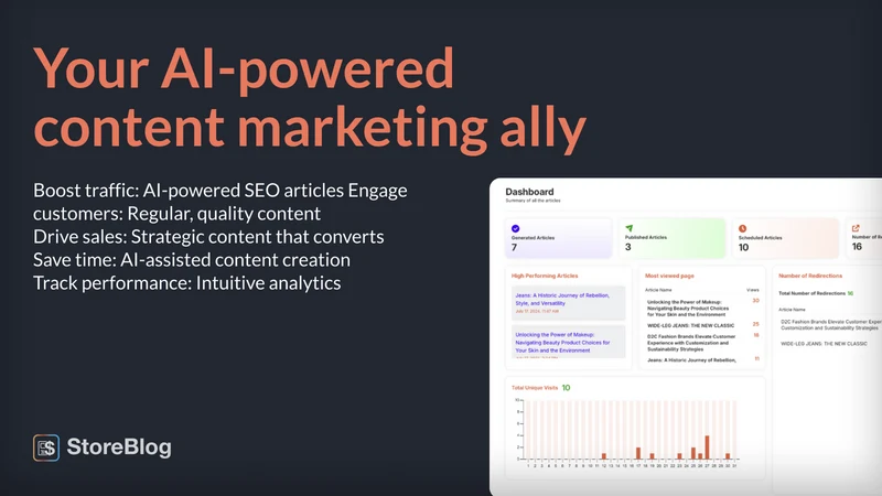 StoreBlog: AI Blog & SEO