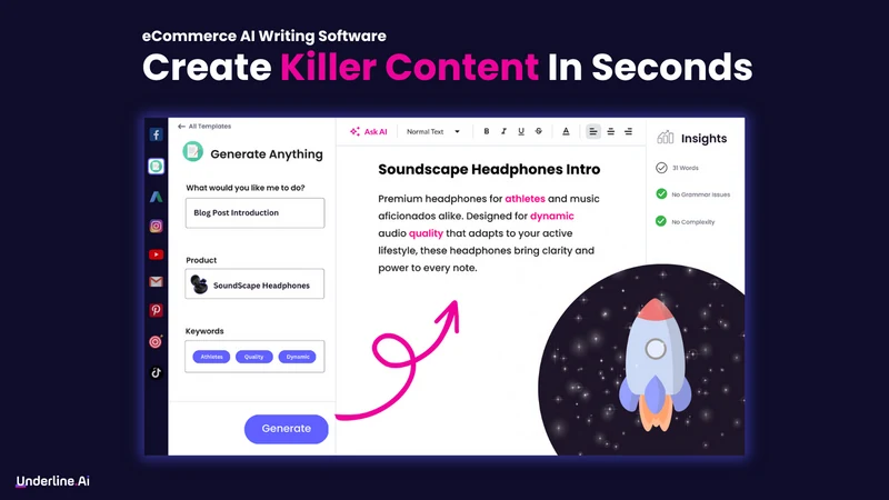 Underline Ai: SEO Blog Writer