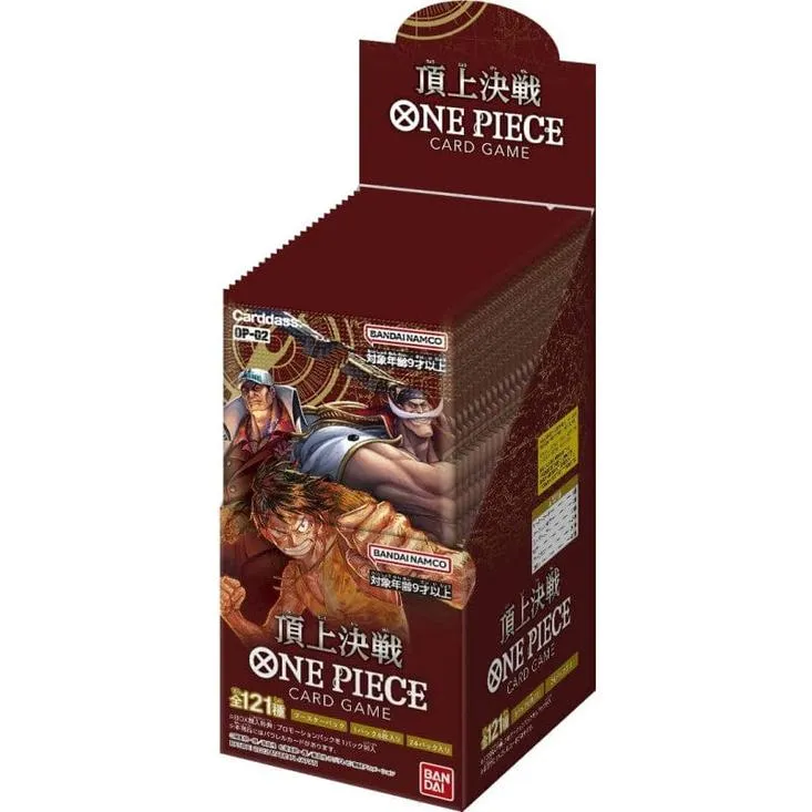 One Piece | Caja 24 Sobres OP-02 Paramount War