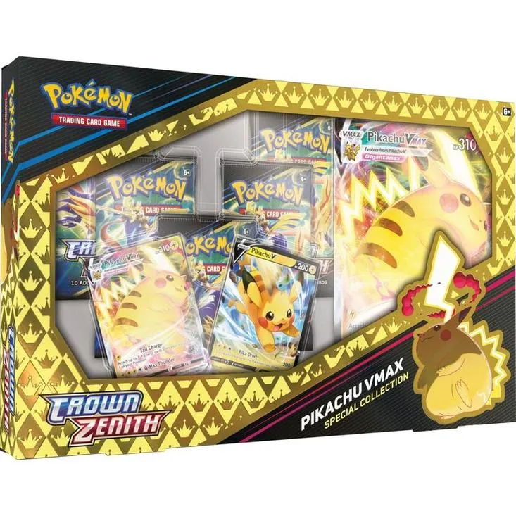 Caja Pikachu VMax Cenit Supremo | Crown Zenith
