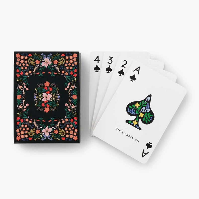 Estuche con 2 barajas de cartas Luxembourg - Rifle Paper
