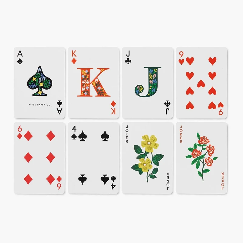 Estuche con 2 barajas de cartas Luxembourg - Rifle Paper