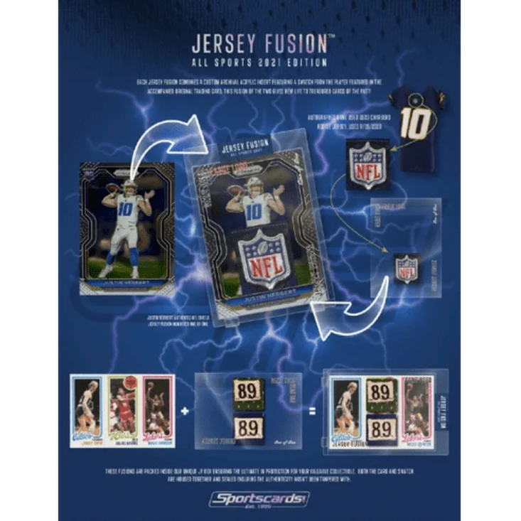 Jersey Fusion | All Sports 2021 Series 2 Hobby Box Inglés