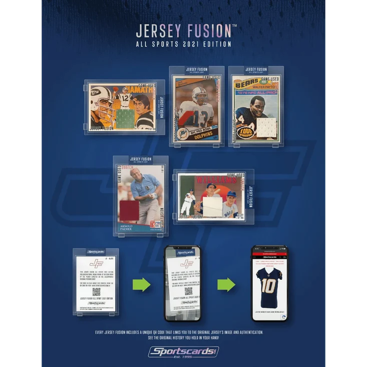 Jersey Fusion | All Sports 2021 Series 2 Hobby Box Inglés