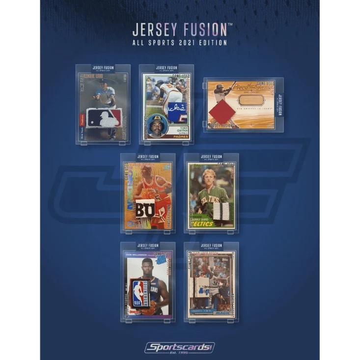 Jersey Fusion | All Sports 2021 Series 2 Hobby Box Inglés