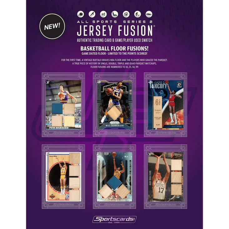 Jersey Fusion | All Sports 2023 Series 2 Hobby Box inglés
