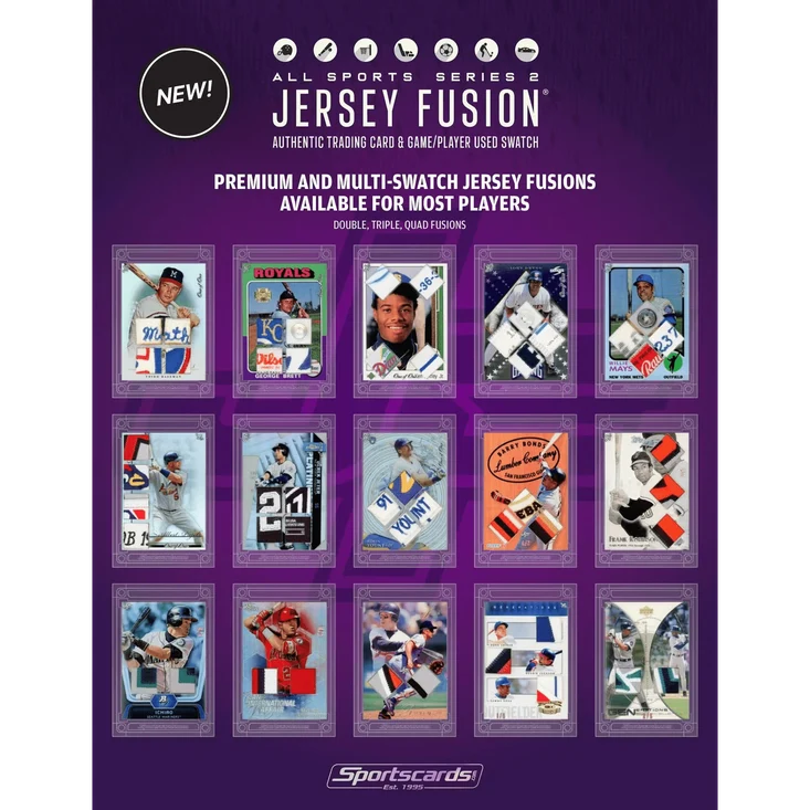 Jersey Fusion | All Sports 2023 Series 2 Hobby Box inglés