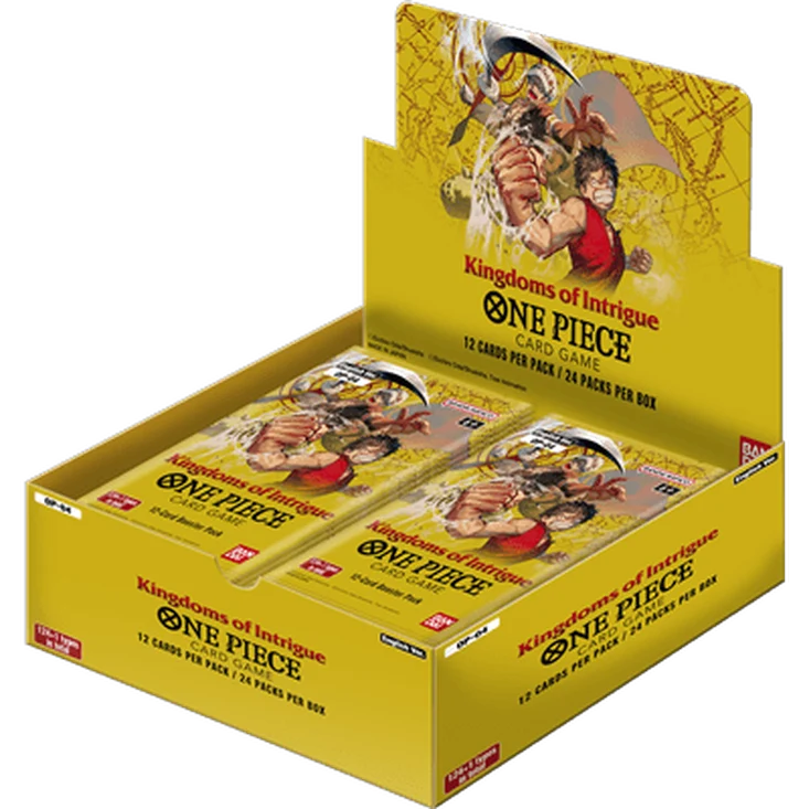 One Piece | Caja 24 Sobres OP-04 Kingdoms Of Intrigue