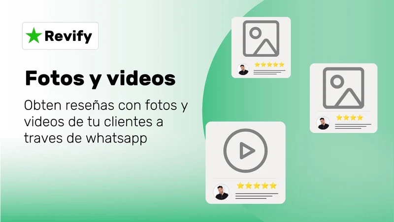 Revify: Reseñas por Whatsapp