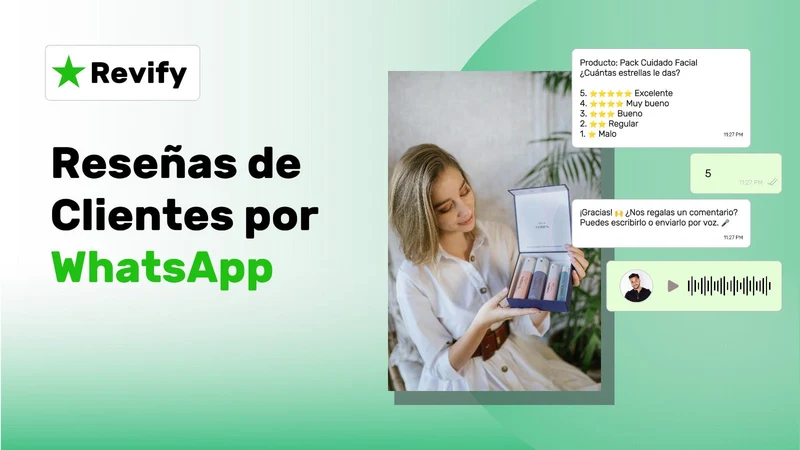 Revify: Reseñas por Whatsapp