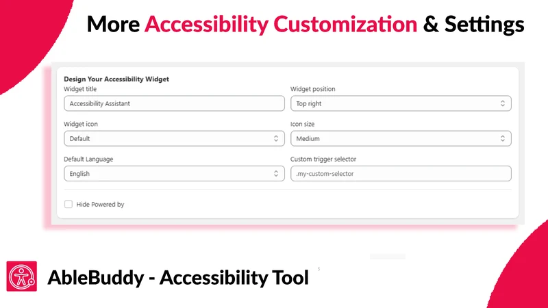 Accessibility Widget | AB