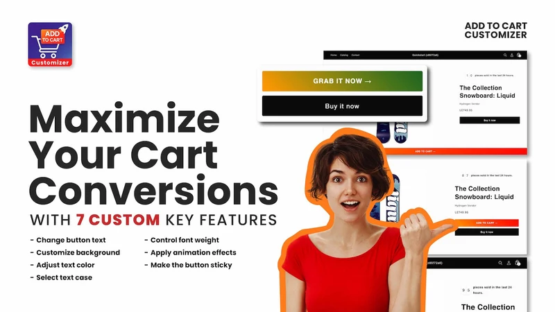 Sticky Add To Cart Animation