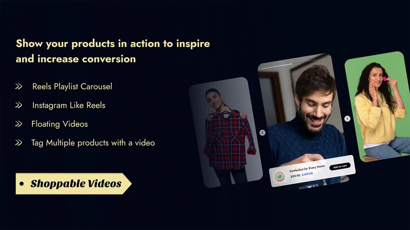 VideoVibe Shoppable UGC Videos