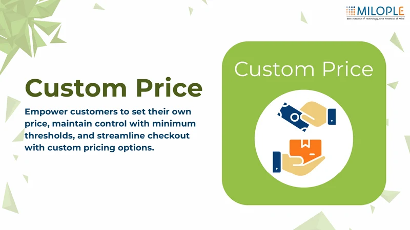 Milople Custom Price