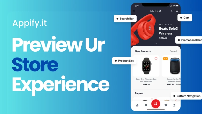 Appify.it ‑ Mobile App Builder
