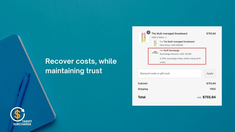 FeeCharm: Order Surcharges