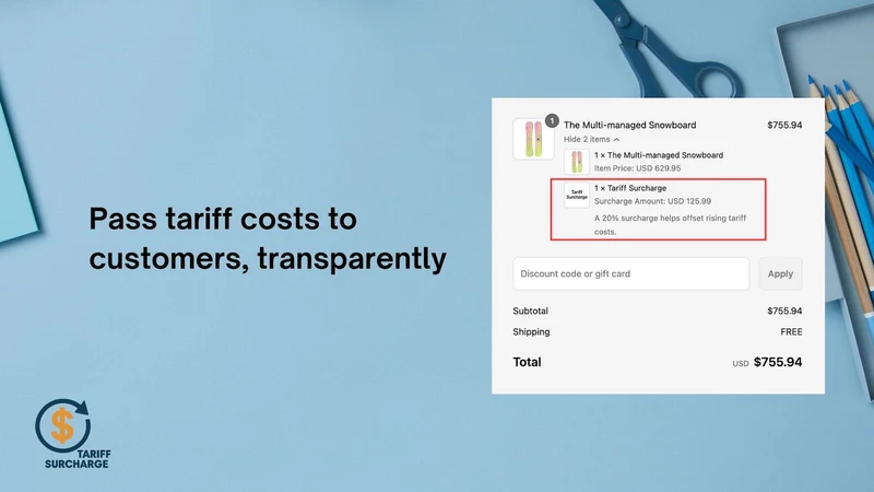 FeeCharm: Order Surcharges