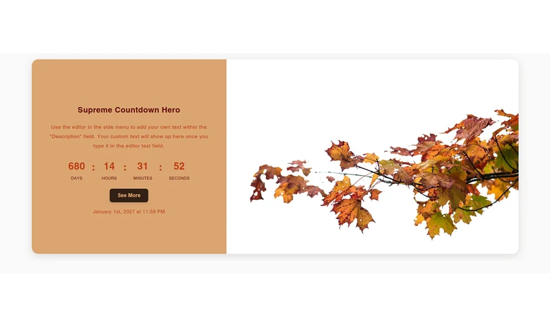 Supreme Countdown Hero Banner