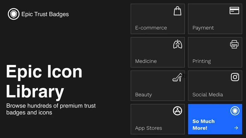 Epic Trust Badges & Icons