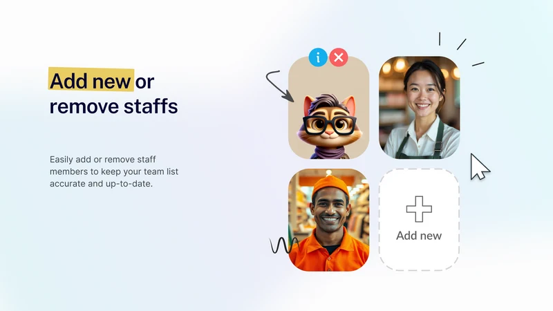 S POS: Staff Time Tracking