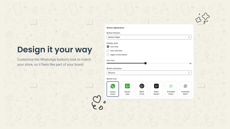 LUNA: Chat Button