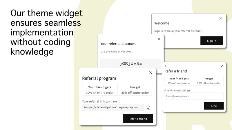 Friendly Referrals