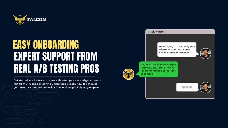 Falcon AB Test Split Test CRO!
