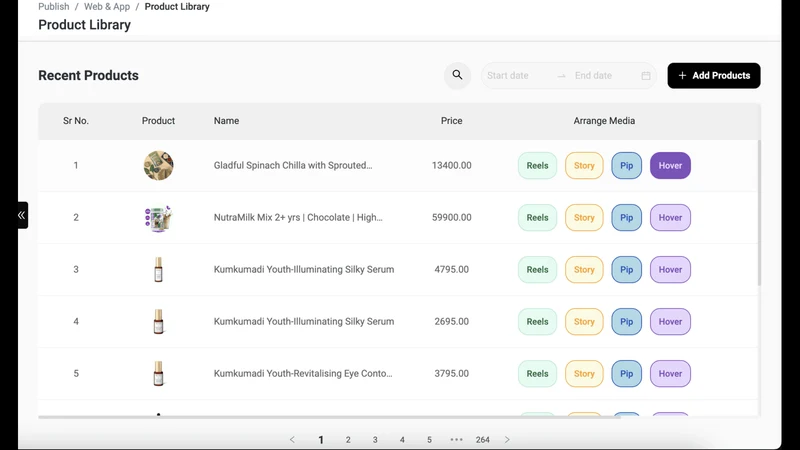 HoverX ‑ AI videos on hover