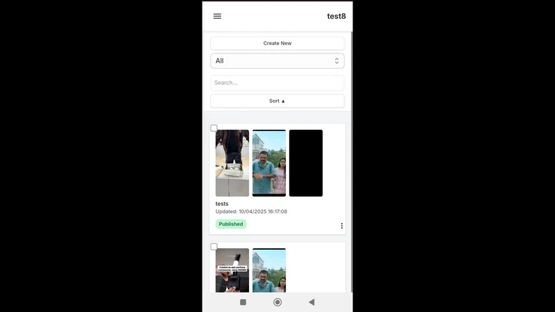 Videostori Shoppable
